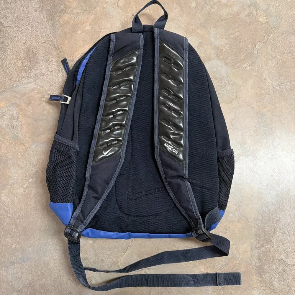 Nike Max Air Blue/ Black Team Training Medium Backpack Casual School Outdoors